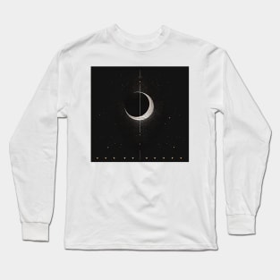 Geometric Illustration of Space Long Sleeve T-Shirt